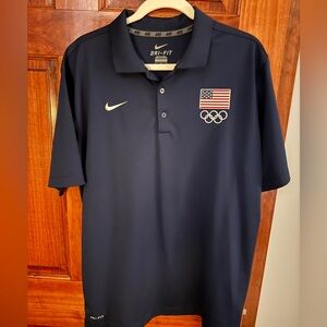 Nike Team USA Olympic Polo - Large